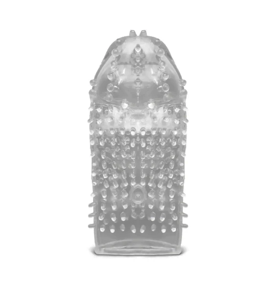 Manson penis Ribbed Transparent