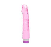 clear-pink-flexible-basic-realistic-vibrator