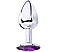 Dildo metalic Large Purple Diamond