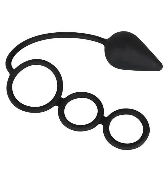 Set inele penis si dop anal