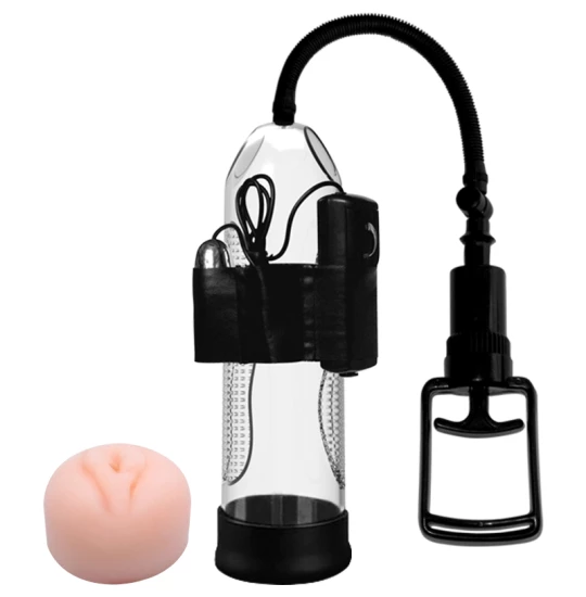 Pompa manuala cu vibratii Penis PC