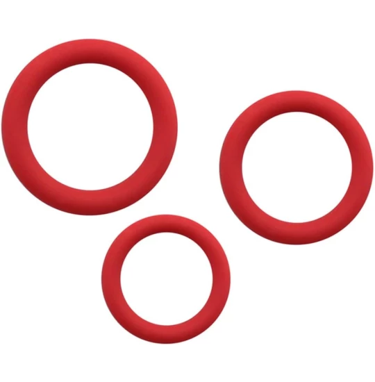 Set inele penis Triple Silicone