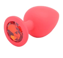 dildo-anal-red-diamond-medium-rosu