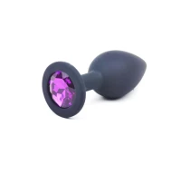 dildo-anal-purple-diamond-medium-negru