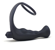 vibrator-anal-cu-inel-penis-black