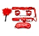 Set accesorii fetish Red