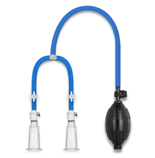 Pompa manuala dubla pentru sfarcuri