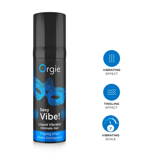 Gel Orgie Liquid Vibrator 15ml