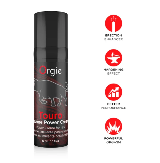 Crema Orgie Touro 15ml
