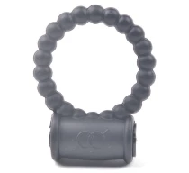 beaded-black-color-silicone-vibrating-ring