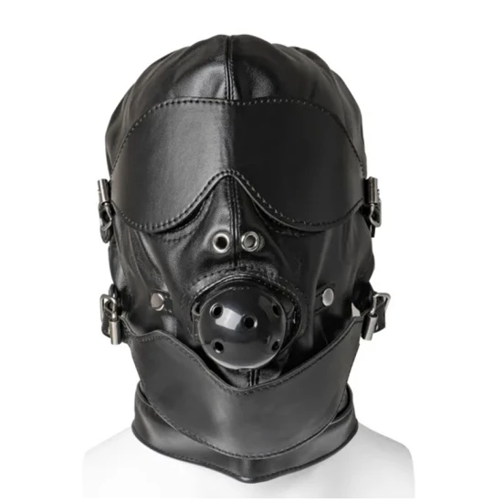 Masca Luxury Hood and Ball Gag