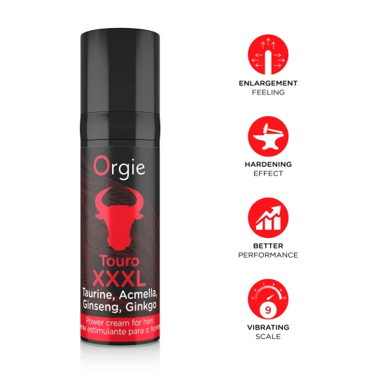 Crema Orgie Touro XXXL 15ml