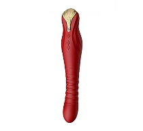 zalo-king-vibrator-thruster-wine-red