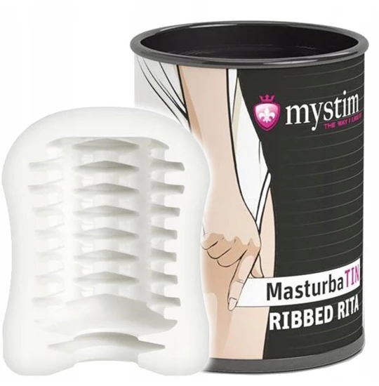 Masturbator Mystim Ribbed Rita 