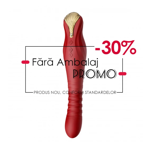 Zalo King vibrator Thruster Wine Red
