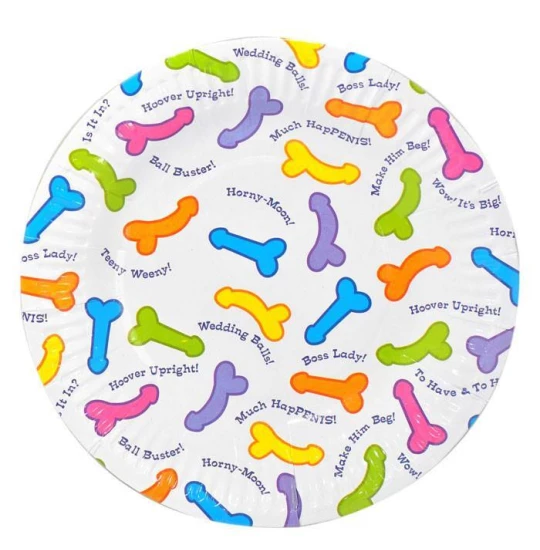 Farfurii petrecere Pecker Party 