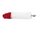 Dildo metalic Rosy Small Red White Tail