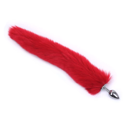 Dildo metalic Rosy Small Red Tail