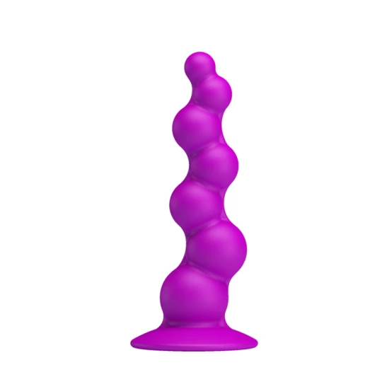 Dildo Bubbled Butt Purple