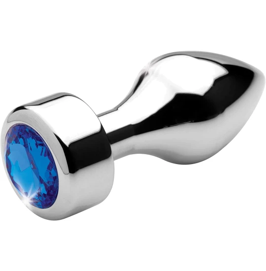 Dildo metalic Rosy Large Blue Diamond 