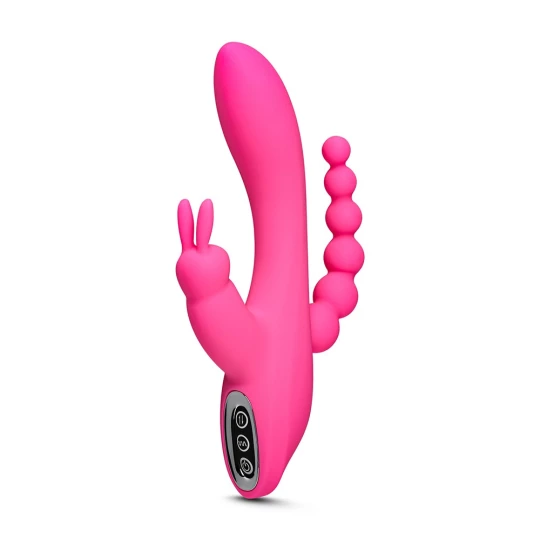 Vibrator Rabbit With Anal Beads 
