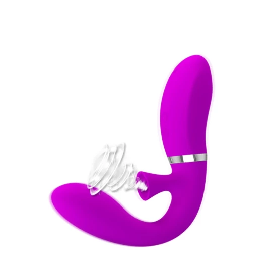 Vibrator Magic Finger Sucking Purple