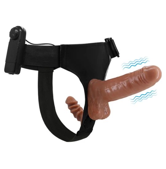 Strap On dublu Ultra Vibrating