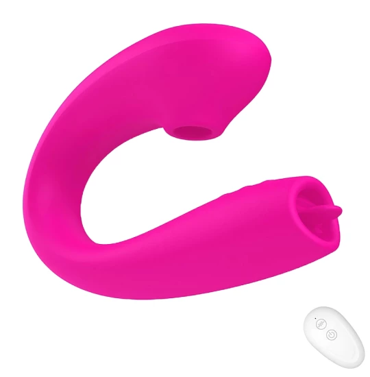 Vibrator LoveS Remoted Licking Sucker