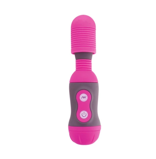 Vibrator Magic Wand cu cap flexibil