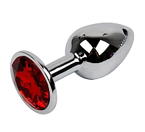 dildo-metalic-rosy-medium-red-diamond