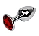 Dildo metalic Rosy Medium Red Diamond