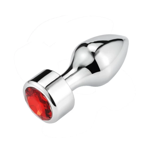 Dildo metalic Rosy Large Red Diamond