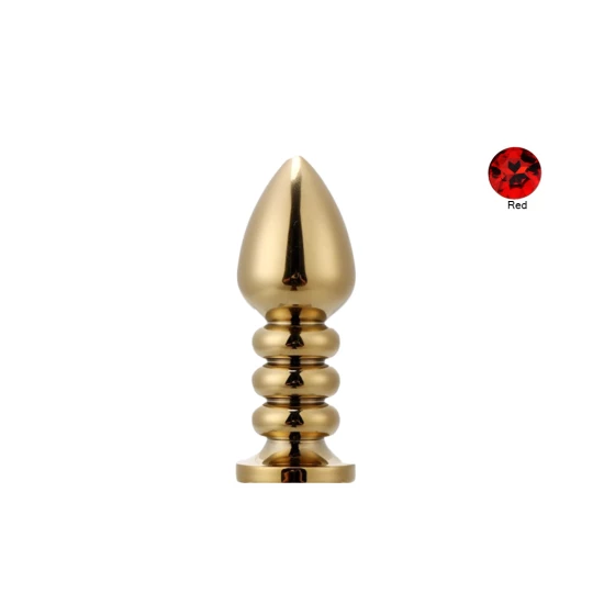 Dildo metalic Rosy Medium Red Diamond