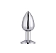 Dildo metalic Rosy Small Black Diamond