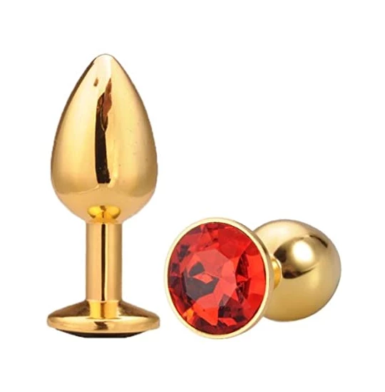 Dildo metalic Rosy Small Red Diamond