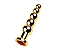 Dildo metalic Rosy Large Red Diamond