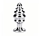 Dildo metalic Rosy Large Black Diamond