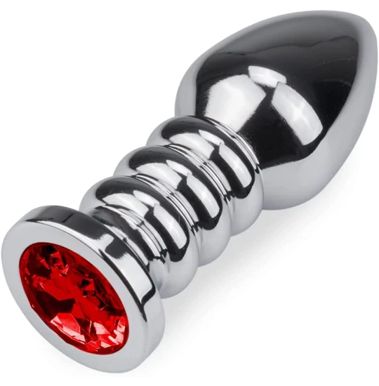 Dildo metalic Rosy Small Red Diamond