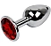 Dildo metalic Rosy Large Red Diamond