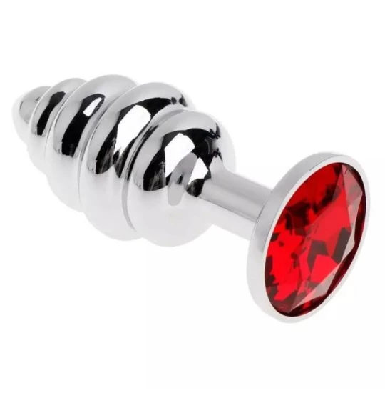 Dildo metalic Rosy Small Red Diamond