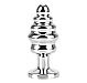 Dildo metalic Rosy Medium Red Diamond
