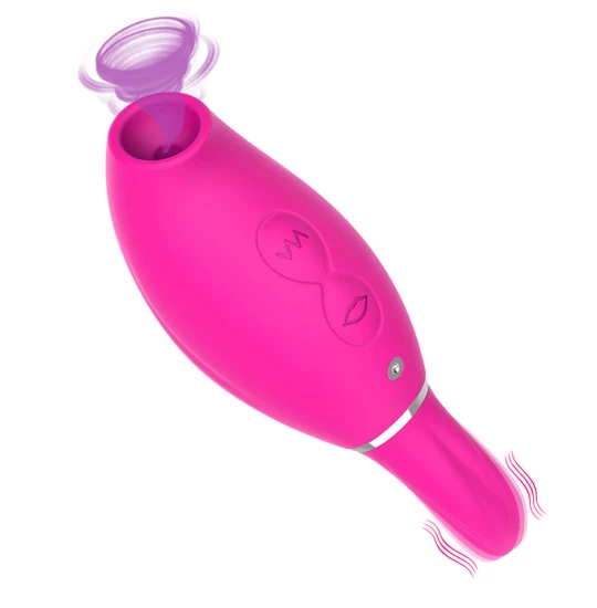 Vibrator LoveS Sucking Tongue