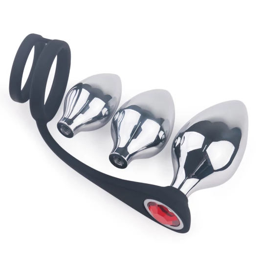 Set dildo anale si inel penis Bensons