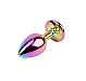 Dildo metalic Rosy Jewelled