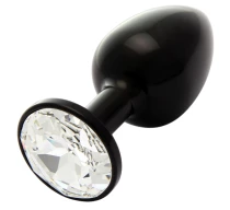 rosy-blk-m-anal-plug-diamond-wht