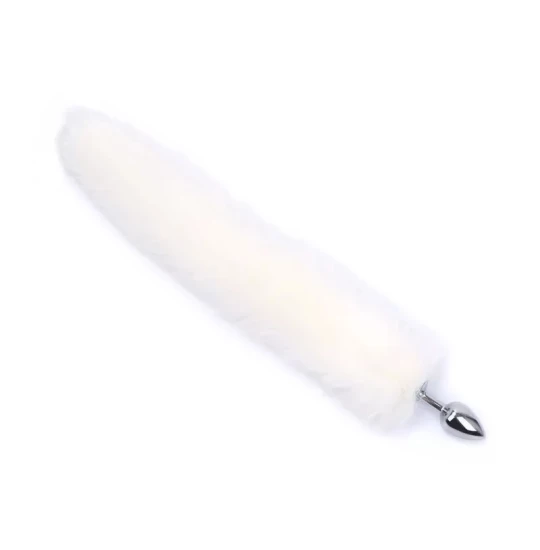 Dildo metalic Rosy Long Tail
