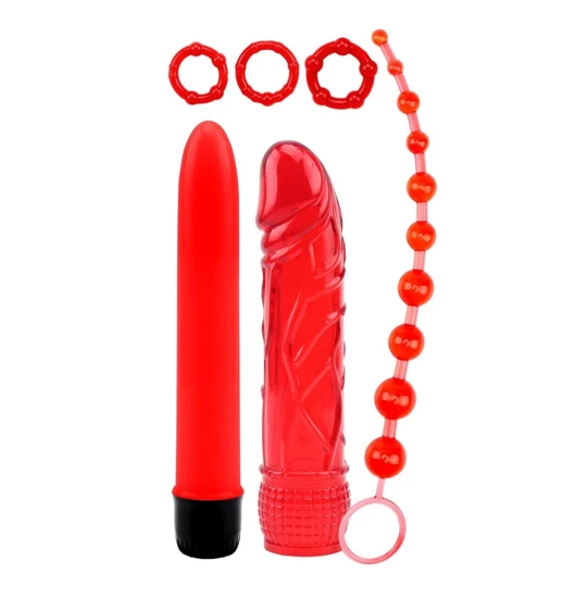 Set Rosy Flirting of Couple