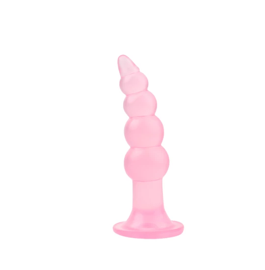 Dildo Rosy Bumpy Rubber