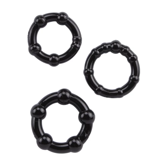 Set inele Rosy Beaded 