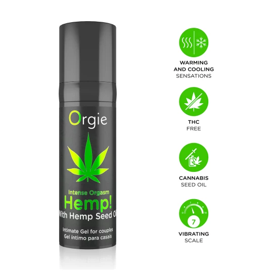 Gel Orgie Intense Orgasm Hemp 15ml